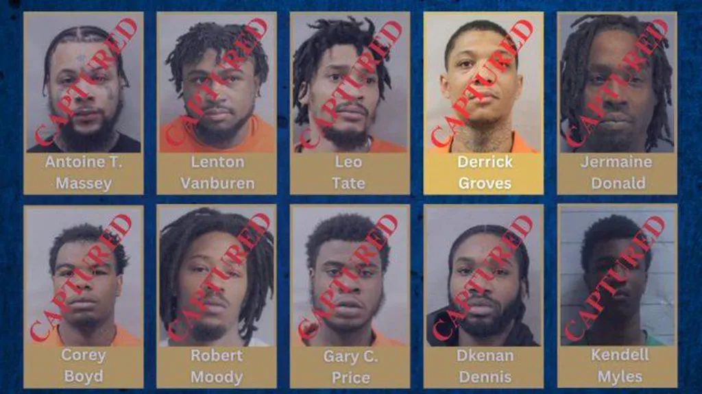 Last Escaped Inmate from Louisiana Jail Break Captured After 5 Months on the Run