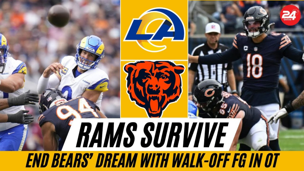 Rams Survive Brutal Weather and Caleb Williams in Overtime Thriller