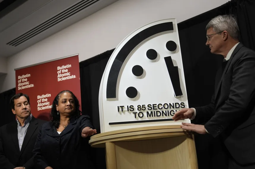 Doomsday Clock Moves Closer to Midnight in 2026